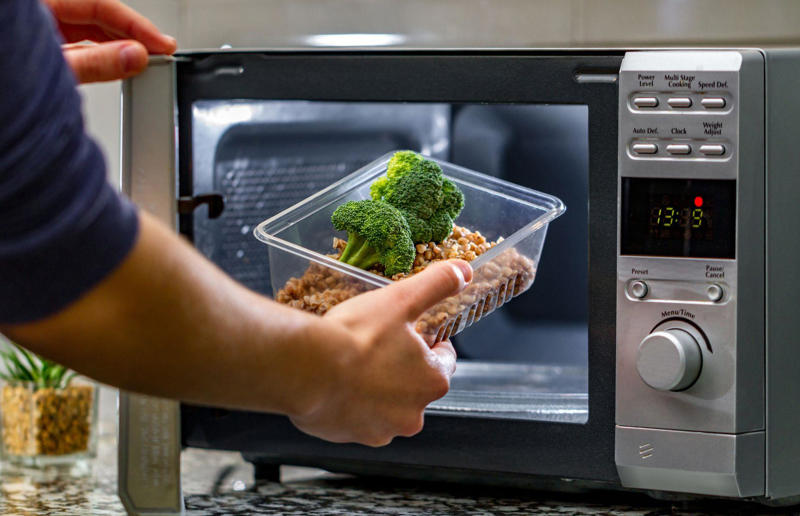 23. Using plastic containers in the microwave 37. Pouring hot liquids into cold glassware, 36. Not rotating store cupboard items, 35. Overcrowding the refrigerator, 34. Microwaving liquids for too long, 33. Lining the bottom of the oven with aluminium foil, 32. Leaving plates or cookware on unstable surfaces, 31. Using glassware on the stove, 30. Not securing cutting boards or mixing bowls, 29. Never checking the refrigerator temperature, 28. Using plastic containers in the microwave, 27. Using the same utensil for everything, 26. Not using the oven extractor fan, 25. Letting your pets roam the kitchen while you cook, 24. Storing heavy items on high shelves, 23. Not storing leftover food correctly, 22. Overheating non-stick cookware, 21. Using damaged non-stick cookware, 20. Going barefoot while cooking, 19. Storing raw meat and ready-to-eat food together, 18. Not storing knives properly, 17. Thawing meat at room temperature, 16. Not cleaning the oven extractor hood filter, 15. Not washing your hands, 14. Using knives carelessly, 13. Stacking dishwashers incorrectly, 12. Using one towel for everything, 11. Washing raw meat in the sink, 10. Storing cleaning products near food, 9. Not separating raw meat from ready-to-eat foods, 8. Using appliances incorrectly, 7. Getting distracted when cooking, 6. Using wet or damaged oven gloves and towels, 5. Touching electrical appliances with wet hands, 4. Wearing loose clothing when cooking, 3. Leaving the stove unattended, 2. Pouring water over a grease fire