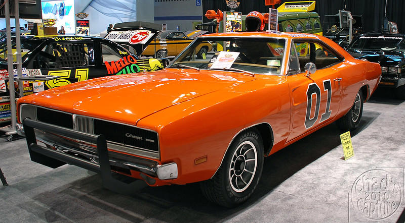 Batmobile (1966), Munster Koach (1964), Ecto-1 (1984), KITT (1982), 1948 Tucker Torpedo, Jaguar E-Type (1961), 1960 Aston Martin DB4 GT Zagato, Volvo P1800, 1963 Chevrolet Corvette Sting Ray Coupe, Nissan Skyline GTR R34, 1967 Alfa Romeo 33 Stradale, DeLorean DMC-12, Mazda Miata, Vin Boyle’s 1959 Dodge Custom Royal Sedan, Neil Flynn’s XL Falcon Sedan, David Andrews’s 1953 Ford Customline, Tony Alessi’s AP5 Valiant, George’s 1939 Plymouth Coupe, 1955 Mercedes-Benz 300SL Gullwing, 1970 Dodge Charger "General Lee", 1966 Shelby Cobra 427 Super Snake, 1964 Aston Martin DB5, 1969 Chevrolet Camaro SS, BMW 525i Art Car (1991), BMW M3 GTR Art Car (1992), BMW 850 CSi Art Car (1995), BMW H2R Art Car (2007), BMW M3 GT2 Art Car (2010), BMW M6 GT3 Art Car (2017), 1976 Cadillac Eldorado "Mirage"