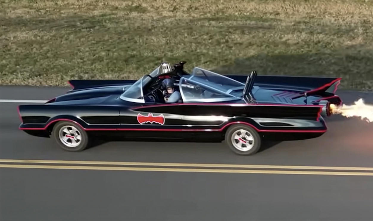 Batmobile (1966), Munster Koach (1964), Ecto-1 (1984), KITT (1982), 1948 Tucker Torpedo, Jaguar E-Type (1961), 1960 Aston Martin DB4 GT Zagato, Volvo P1800, 1963 Chevrolet Corvette Sting Ray Coupe, Nissan Skyline GTR R34, 1967 Alfa Romeo 33 Stradale, DeLorean DMC-12, Mazda Miata, Vin Boyle’s 1959 Dodge Custom Royal Sedan, Neil Flynn’s XL Falcon Sedan, David Andrews’s 1953 Ford Customline, Tony Alessi’s AP5 Valiant, George’s 1939 Plymouth Coupe, 1955 Mercedes-Benz 300SL Gullwing, 1970 Dodge Charger "General Lee", 1966 Shelby Cobra 427 Super Snake, 1964 Aston Martin DB5, 1969 Chevrolet Camaro SS, BMW 525i Art Car (1991), BMW M3 GTR Art Car (1992), BMW 850 CSi Art Car (1995), BMW H2R Art Car (2007), BMW M3 GT2 Art Car (2010), BMW M6 GT3 Art Car (2017), 1976 Cadillac Eldorado "Mirage"