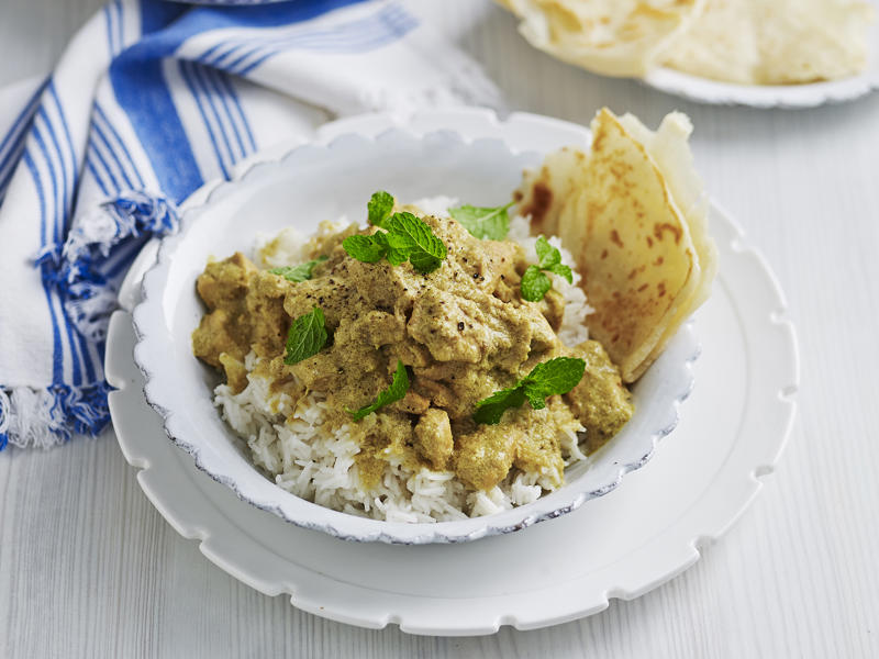          Yellow curry chicken cottage pie      ,          Julie Goodwin’s Cape Malay curry chicken      ,          Yellow chicken curry      ,          African-inspired kuku paka chicken curry      ,          Slow cooker butter chicken      ,          Slow-cooker chicken tikka masala      ,          Slow-cooker butter chicken      ,          Green masala chicken curry      ,          Green chicken curry      ,          Make butter chicken roti pies in your pie maker      ,          Pressure cooker green chicken curry      ,          Butter chicken in your pressure cooker      ,          Hot and spicy chicken curry      ,          Peri peri coconut chicken curry      ,          Julie Goodwin’s chicken korma      ,          Fast red chicken curry      ,          Zingy butter chicken curry      ,          Chicken and pumpkin curry      ,          Indonesian chicken curry      ,          Thai green chicken curry pies      ,          Thai red chicken curry with jasmine rice      ,          Thai red chicken curry      ,          Chicken, lentil and pumpkin curry      ,          Chicken curry pot pies      