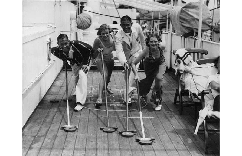 All aboard!, P&amp;O: Mail, sail and steam, Cunard: Arms across the Atlantic, P&amp;O: Suez sets off sweeping change, Holland America Line: NYC by sea, Cunard: Flushing toilets and flashing lights, Hamburg America Line: The first pleasure cruise, Hurtigruten: Connecting the Norwegian coast, P&amp;O: From war to shore, Cunard: Floating palaces, Holland America Line: Amsterdam across the pond, Holland America Line: Palms and promenades, Holland America Line: Dining in style, Cunard: Get fit in formalwear, Titanic: A cautionary tale, Cunard: The Carpathia comes to the rescue, Canadian Pacific Ships: The First World War, Cunard: Around the world (in 130 days), Holland America Line: A series of firsts, P&amp;O: Welcoming the White Sisters, Belgian Red Star Line: Shuffleboard supremos, LNER: Wellbeing on board, Cunard: A new icon emerges, French Line: A sleeker sort of ship, French Line: An untimely end, Cunard: The ships that won the war, Holland America Line: Marlon Brando magic, United States Lines: On the small screen