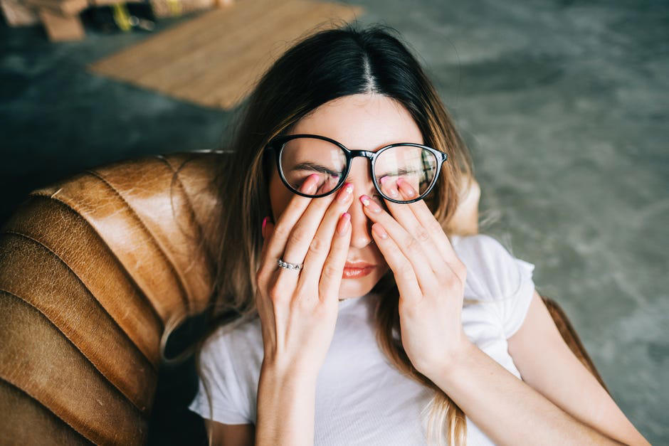 1. Wear sunglasses to block UV light, 2. Take screen breaks every 20 minutes, 3. Take book breaks, too, 4. Move your body for both overall and eye health, 5. Get outside as much as possible, 6. Quit smoking, 7. Eat balanced meals rich in vitamins, 8. Avoid rubbing your eyes, 9. Wash your hands before touching your face or eyes, 10. Take off your makeup at the end of the day