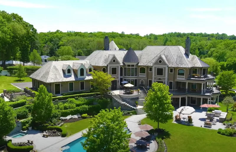 Jordan Belfort's mansion, Long Island, USA Douglas Elliman Real homes as seen on screen, Beetlejuice Beetlejuice, The Deetz residence, New Jersey, USA, Harry Potter and the Deathly Hallows: Part 1, Harry's childhood home, Suffolk, UK, Chitty Chitty Bang Bang, Cobstone Mill, Buckinghamshire, UK, Basic Instinct, Catherine Tramell's house, Carmel-by-the-Sea, California, USA, Notting Hill, The flat above The Travel Bookshop, London, UK, The Goonies, Mikey Walsh's family home, Oregon, USA, The Wolf of Wall Street, Jordan Belfort's mansion, Long Island, USA Douglas Elliman, Mean Girls, Regina George's house, Toronto, Canada, Hocus Pocus, The Hocus Pocus Salem Cottage, Massachusetts, USA, Edward Scissorhands, The Boggs' home, Florida, USA, Sultenfuss Funeral Parlor, Florida, USA, Saturday Night Fever, Tony Manero's family home, New York, USA, The Money Pit, The Money Pit mansion, New York, USA, Bull Durham, Bull Durham house, North Carolina, USA, To Catch a Thief, Château de La Croix des Gardes, Cannes, France