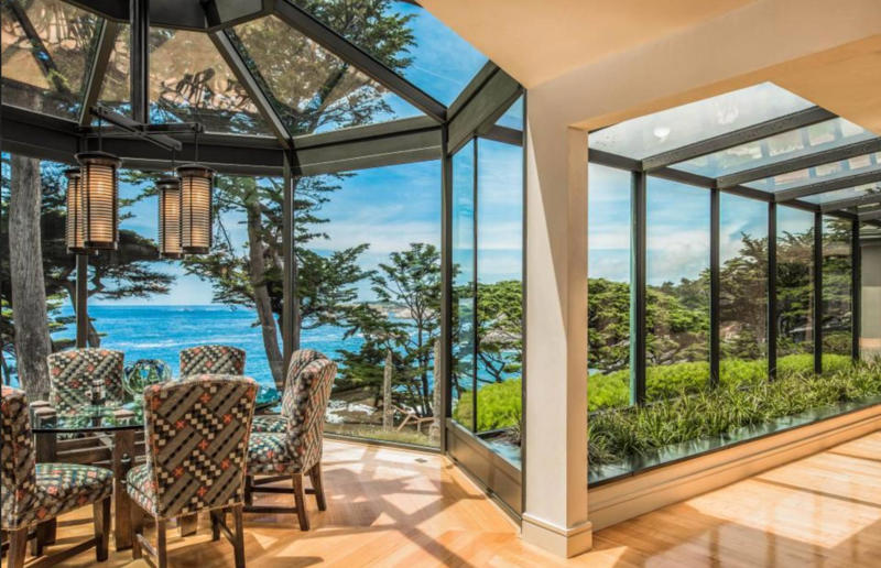 Catherine Tramell's house, Carmel-by-the-Sea, California, USA Real homes as seen on screen, Beetlejuice Beetlejuice, The Deetz residence, New Jersey, USA, Harry Potter and the Deathly Hallows: Part 1, Harry's childhood home, Suffolk, UK, Chitty Chitty Bang Bang, Cobstone Mill, Buckinghamshire, UK, Basic Instinct, Catherine Tramell's house, Carmel-by-the-Sea, California, USA, Notting Hill, The flat above The Travel Bookshop, London, UK, The Goonies, Mikey Walsh's family home, Oregon, USA, The Wolf of Wall Street, Jordan Belfort's mansion, Long Island, USA Douglas Elliman, Mean Girls, Regina George's house, Toronto, Canada, Hocus Pocus, The Hocus Pocus Salem Cottage, Massachusetts, USA, Edward Scissorhands, The Boggs' home, Florida, USA, Sultenfuss Funeral Parlor, Florida, USA, Saturday Night Fever, Tony Manero's family home, New York, USA, The Money Pit, The Money Pit mansion, New York, USA, Bull Durham, Bull Durham house, North Carolina, USA, To Catch a Thief, Château de La Croix des Gardes, Cannes, France