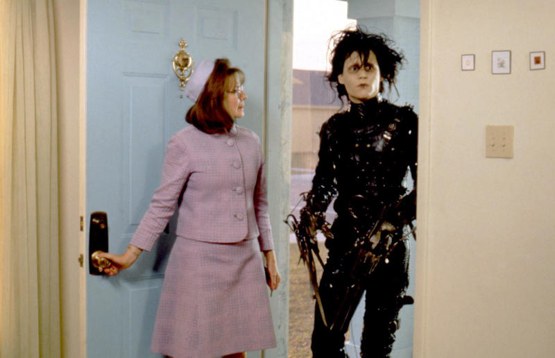 Edward Scissorhands Real homes as seen on screen, Beetlejuice Beetlejuice, The Deetz residence, New Jersey, USA, Harry Potter and the Deathly Hallows: Part 1, Harry's childhood home, Suffolk, UK, Chitty Chitty Bang Bang, Cobstone Mill, Buckinghamshire, UK, Basic Instinct, Catherine Tramell's house, Carmel-by-the-Sea, California, USA, Notting Hill, The flat above The Travel Bookshop, London, UK, The Goonies, Mikey Walsh's family home, Oregon, USA, The Wolf of Wall Street, Jordan Belfort's mansion, Long Island, USA Douglas Elliman, Mean Girls, Regina George's house, Toronto, Canada, Hocus Pocus, The Hocus Pocus Salem Cottage, Massachusetts, USA, Edward Scissorhands, The Boggs' home, Florida, USA, Sultenfuss Funeral Parlor, Florida, USA, Saturday Night Fever, Tony Manero's family home, New York, USA, The Money Pit, The Money Pit mansion, New York, USA, Bull Durham, Bull Durham house, North Carolina, USA, To Catch a Thief, Château de La Croix des Gardes, Cannes, France