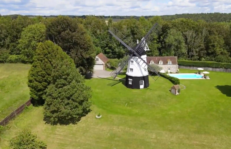 Cobstone Mill, Buckinghamshire, UK Real homes as seen on screen, Beetlejuice Beetlejuice, The Deetz residence, New Jersey, USA, Harry Potter and the Deathly Hallows: Part 1, Harry's childhood home, Suffolk, UK, Chitty Chitty Bang Bang, Cobstone Mill, Buckinghamshire, UK, Basic Instinct, Catherine Tramell's house, Carmel-by-the-Sea, California, USA, Notting Hill, The flat above The Travel Bookshop, London, UK, The Goonies, Mikey Walsh's family home, Oregon, USA, The Wolf of Wall Street, Jordan Belfort's mansion, Long Island, USA Douglas Elliman, Mean Girls, Regina George's house, Toronto, Canada, Hocus Pocus, The Hocus Pocus Salem Cottage, Massachusetts, USA, Edward Scissorhands, The Boggs' home, Florida, USA, Sultenfuss Funeral Parlor, Florida, USA, Saturday Night Fever, Tony Manero's family home, New York, USA, The Money Pit, The Money Pit mansion, New York, USA, Bull Durham, Bull Durham house, North Carolina, USA, To Catch a Thief, Château de La Croix des Gardes, Cannes, France