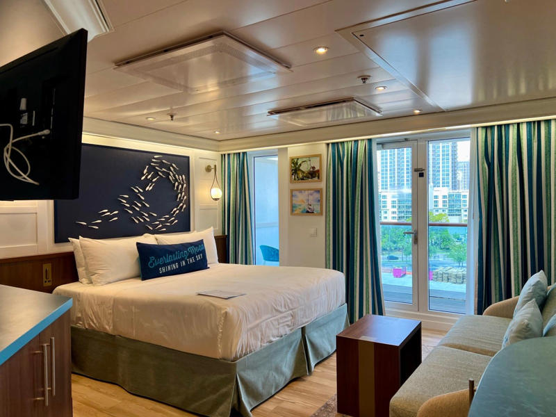 Generally, I try to choose midship cabins on the middle decks.