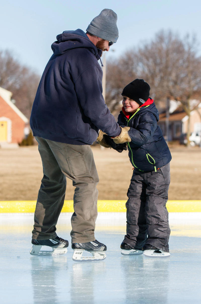 The Dan Jansen Family Fest Rink, Greenfield, Lisbon Park, Lisbon, Humboldt Park Lagoon, Milwaukee, Slice of Ice in Red Arrow Park, Milwaukee, WaterStone Bank Ice Rink, on the border of Milwaukee and Wauwatosa, Lynden Sculpture Garden, River Hills, Sussex Civic Center Ice Rink, Sussex, Regner Park, West Bend, Lowell Park, Waukesha, Buchner Park, Waukesha, Cahill Square Park, Whitefish Bay