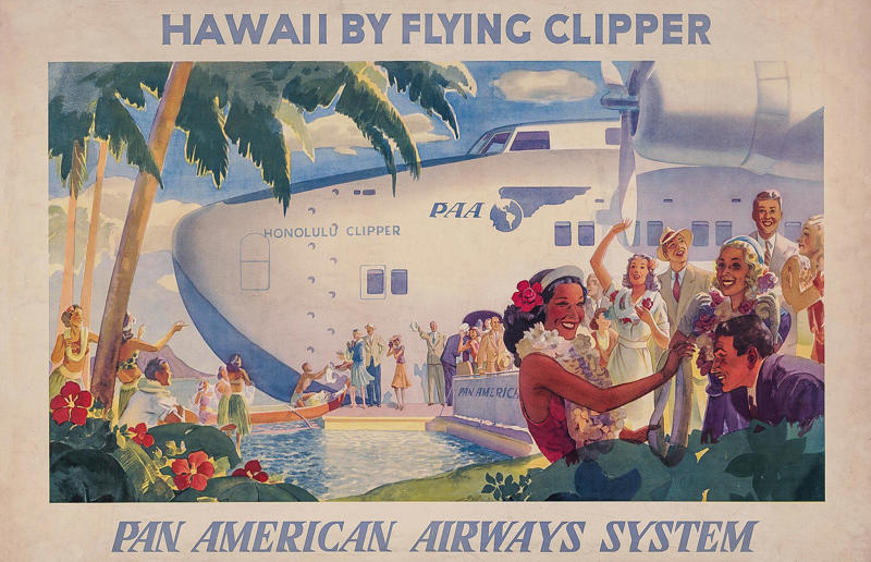 1938: Boeing 314 Clipper On air and sea, 1923: Dornier Wal, 1926: Dornier Superwal, 1929: Dornier Do X, 1931: Sikorsky S-40, 1935: Martin M-130, 1935: Latécoère 521, 1936: Short Empire, 1938: Boeing 314 Clipper, 1942: Latécoère 631, 1952: Saunders-Roe Princess, 2017: Dornier-Seastar, 2026: ICON A5