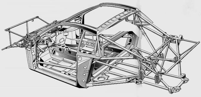 Mengenal Beragam Jenis Sasis Mobil, Tidak Cuma Monokok dan Ladder Frame, 1. Ladder Frame: Tangguh di Medan Berat, 2. Sasis Monokok (Unibody): Nyaman dan Stabil, 3. Tubular Space Frame: Dirancang untuk Balap, 4. Aluminium Space Frame: Ringan dan Kaku, 5. Backbone Chassis: Struktur Kendaraan yang Jarang Digunakan