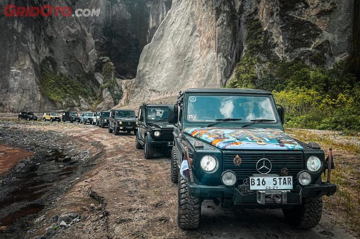 sumatera, mercedes-benz g-class, komunitas mercedes-benz, Mercedes Jip Indonesia (MJI), Mercedes Jip Indonesia Gelar Long Touring, Susuri Sumatera Sepanjang 959 Km, Jalur Bikin Seru!