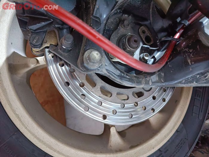 motor matic, rem motor, piringan rem cakram, Piringan Cakram, rem cakram motor matic, rem motor matic, Selain Gak Pakem, Ini Dampak Lain Piringan Cakram Motor Matic Tipis Masih Dipakai