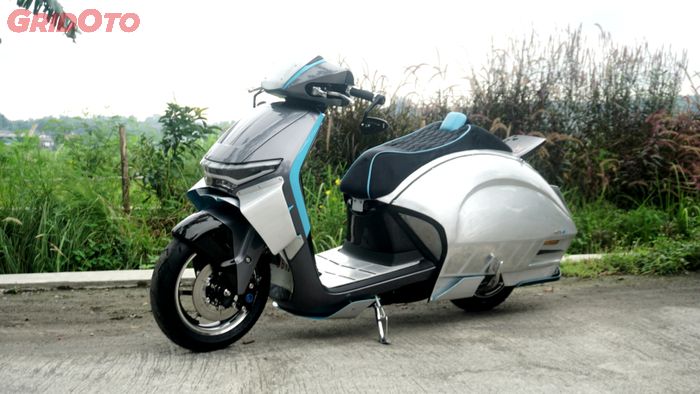 motor custom, honda dream ride project, Honda CUV e:, Honda ICON e:, hdrp 2024, motor hdrp, Digarap Habis-habisan Selama 3 Bulan, Inilah Wujud Motor Listrik Honda Custom Builder HDRP