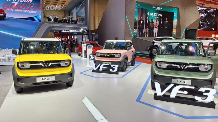 vinfast, VinFast VF 7, vinfast vf 5, GIIAS 2025, VinFast VF 3, Beli Mobil VinFast di GIIAS 2025, Gratis Modif Pelek Sampai Voucher Liburan