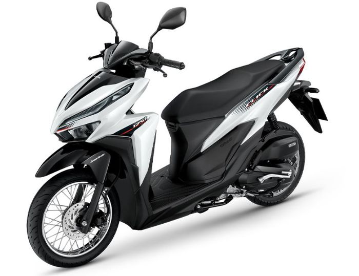 honda, laos, motor matic, honda vario 125, honda click 125, Honda Vario 125 Versi Pelek Jari-jari, Begini Tampilan Click 125 Tipe Spoke Wheel