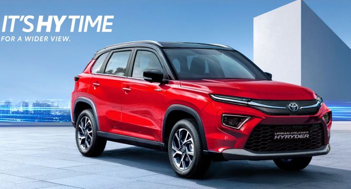 toyota, India, Toyota Urban Cruiser Hyryder, Toyota Hyryder, Iritnya Tembus 27 Km/Liter, Toyota Luncurkan Versi Baru SUV Hyryder