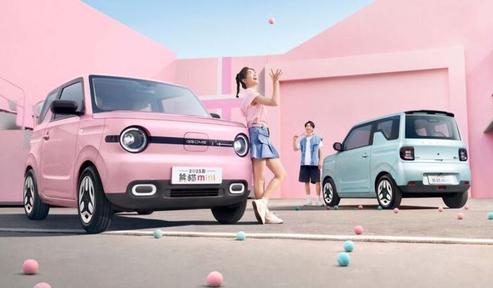 China, mobil listrik, Geely, Wuling Hong Guang Mini EV, Geely Panda Mini, Mobil Listrik Baru Mirip Panda Dijual Setara Rp 115 Jutaan, Sekali Cas Bisa Jalan Sejauh Ini