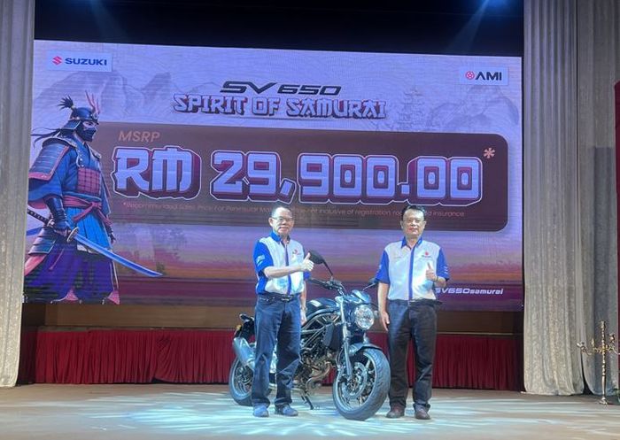 Malaysia, suzuki, motor baru, suzuki sv650, v-twin, Suzuki Munculkan Sportbike Baru Bermesin V-Twin, Desain Mirip Motor 2000-an
