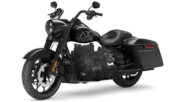 mesin diesel, harley-davidson, motor mesin diesel, Axiom Diesel Cycles, Kembaran Harley-Davidson Nongol, Gendong Mesin 999 Cc tapi Pakai Solar