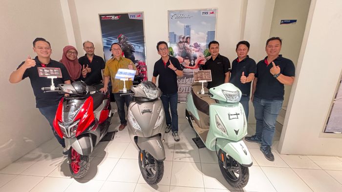 depok, dealer motor, TVS Callisto, Dealer TVS, TVS Buka Dealer Baru di Depok, Umbar Beragam Diskon Buat Konsumen