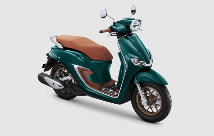 matic 150 cc, honda stylo 160, harga stylo 160, aksesori honda stylo 160, matic retro, aksesori motor honda, Pasang Parts Ori Ini Langsung Bikin Honda Stylo 160 Makin Retro, Apa Saja Itemnya?