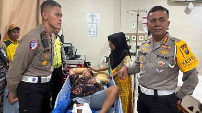 yamaha mt-09 tracer, BMW F 850 GS, moge polisi, PJR Polda Sumut, Polisi Tabrak Nenek, Dua PJR Ugal-ugalan Naik Moge Tabrak Nenek Rodiah Dihukum, Jaga Korban 24 Jam