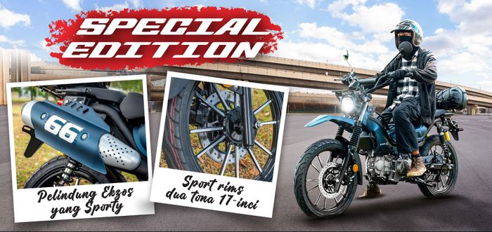 Malaysia, bebek trail, Honda CT125, Aveta Motorcycles, Aveta Ranger Max Explorer, Mesin Sekelas Honda CT125, Bebek Trail Baru Ini Harganya Setara Rp 26 Jutaan