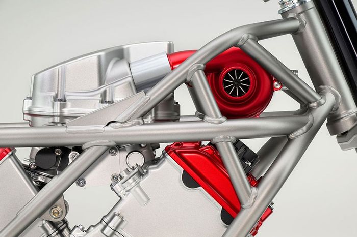 honda, motor listrik, mesin turbo, mesin V3, turbo listrik, Honda Pamer Mesin V3 Turbo Listrik Pertama di Dunia, Ini Keistimewaannya