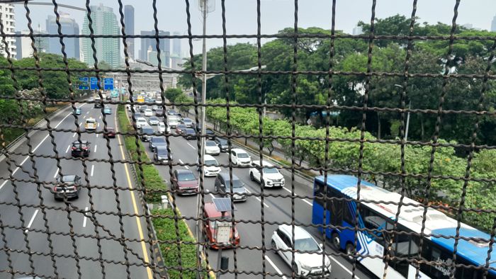 DPR RI, demo, gedung dpr, jalan alternatif, Awas Kena Macet Ada Demo Depan DPR RI, Begini Pantauan Lalu Lintasnya