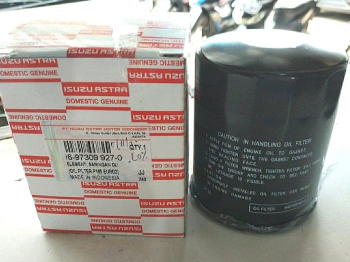 biaya, oli mesin, bengkel, isuzu panther, filter oli, sludge, Masih Pakai Isuzu Panther, Ini Biaya Ganti Filter Oli Mesin Orisinal