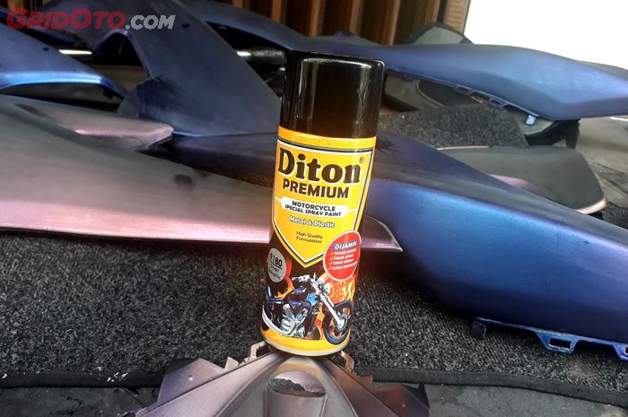 cat mobil, cat semprot, cat motor, cat aerosol, warna dolphin, Warna Dolphin Lagi Tren, Segini Kisaran Biayanya Pakai Cat Semprot