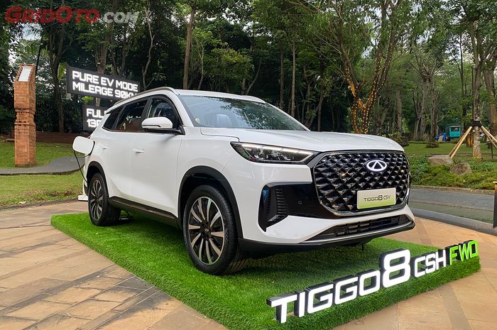baterai, mobil baru, chery, jarak tempuh, Chery Tiggo 8 CSH, Baterai Besar, Chery Tiggo 8 CSH Bisa Sampai Kota Ini Gak Pakai Bensin