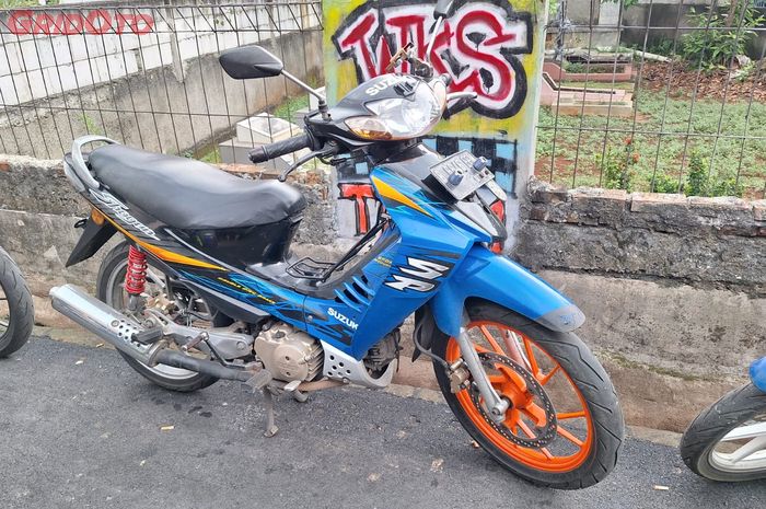 suzuki, dengung, suzuki shogun, keteng, Kampoeng Shogun, Tangguh Buat Dipakai Harian, Penyakit Suzuki Shogun 125 Cuma Ini