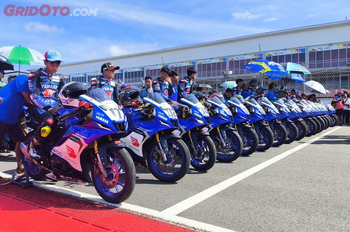 yamaha, balap, yamaha sunday race, sunday race, Mandalika, Nyaris 200 Starter Ramaikan Idemitsu Blu Cru Yamaha Sunday Race 2025
