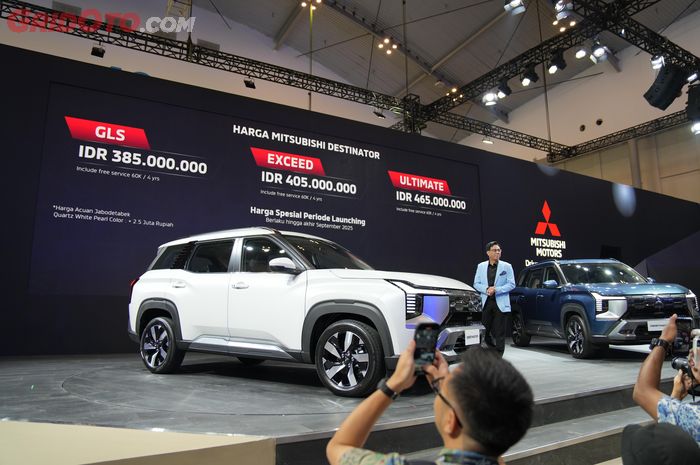 mitsubishi, kenyamanan, handling, GIIAS 2025, Mitsubishi Destinator, Harga Di Bawah Rp 500 Juta, Seenak Ini Handling Mitsubishi Destinator