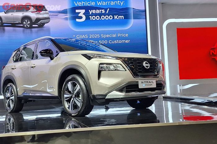 nissan, x-trail, GIIAS 2025, X-Trail T33, Nissan X-Trail T33 e-Power e-40RCE Resmi dijual di Indonesia, Segini Harganya !