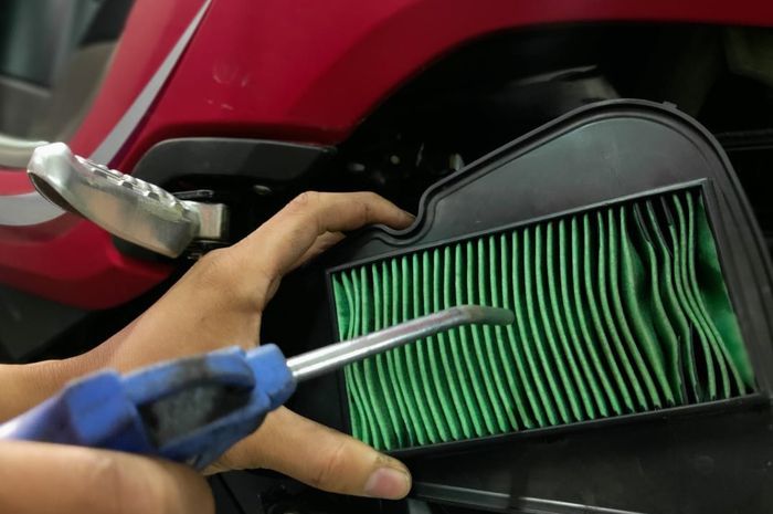 filter udara, motor matic, ganti filter udara, kapan ganti filter udara, kapan ganti filter udara motor, kapan ganti filter udara motor matic, Kapan Waktu Ideal Ganti Filter Udara Motor Matic? Saran Bengkel Cuma Segini