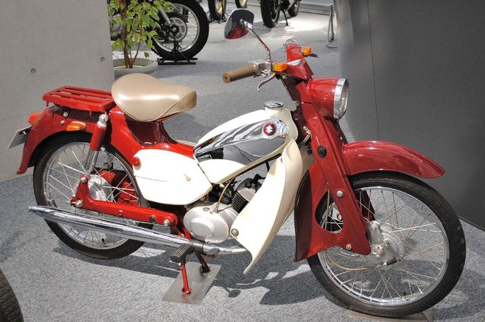 jepang, suzuki, honda super cub, bebek klasik, Suzuki Selpet MA, Baru Tahu, Suzuki Punya Bebek Klasik Mirip Super Cub, Perfoma Bersaing