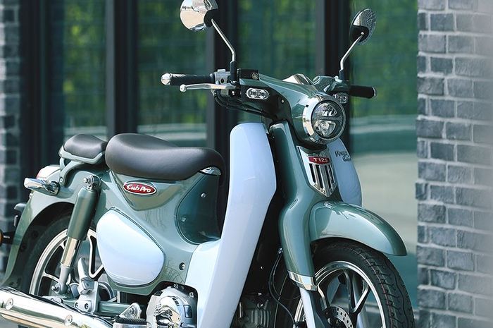 China, honda super cub, retro, motor bebek, Kamax Cub Pro, Plek Ketiplek Honda Super Cub, Motor Bebek Retro Ini Dijual Lebih Murah dan Canggih Juga