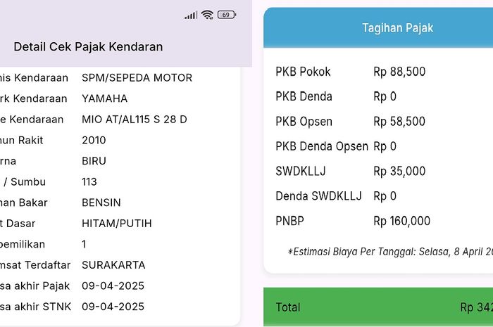 stnk, pajak kendaraan, Cek pajak online, cek pajak kendaraan online, Valid, Ada Tiga Cara Cek Nominal Pajak Kendaraan Buat Pegangan Sebelum Bayar