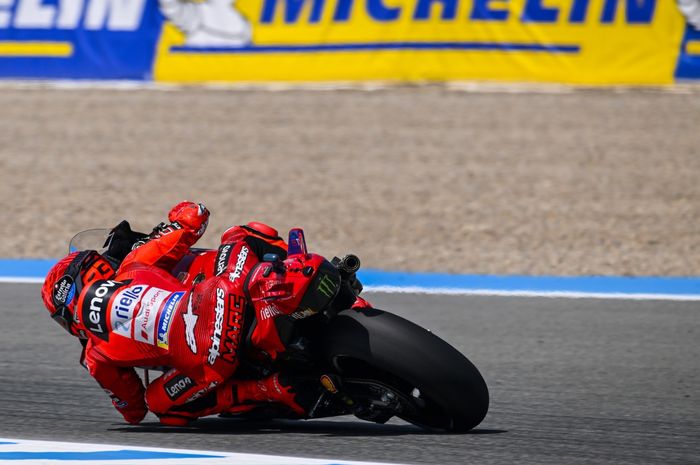 MotoGP, Marc Marquez, crash, motogp spanyol, Masih Bingung, Ini Penyebab Crash Marc Marquez di Balapan MotoGP Spanyol 2025
