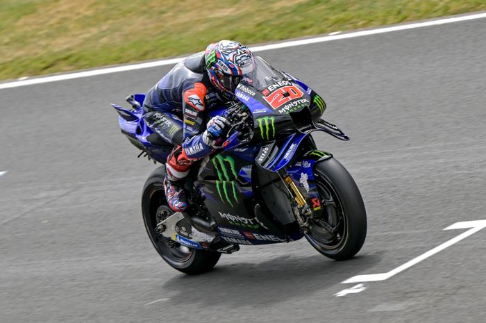 MotoGP, yamaha, Marc Marquez, yamaha yzr-m1, Fabio Quartararo, Tempel Marc Marquez di Practice MotoGP Prancis 2025, Fabio Quartararo Bongkar 2 Rahasianya