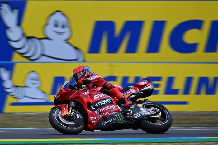 MotoGP, Marc Marquez, Fabio Quartararo, motogp prancis, pecco bagnaia, sprint motogp, Bagnaia Ndlosor, Marc Marquez Menang Sprint MotoGP Prancis 2025