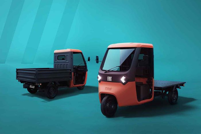 bajaj, roda tiga, fiat, kendaraan komersial, FIAT Professional TRIS, Bajaj Listrik Dari FIAT Nih, Sekali Ngecas Bisa Tempuh 90 KM!