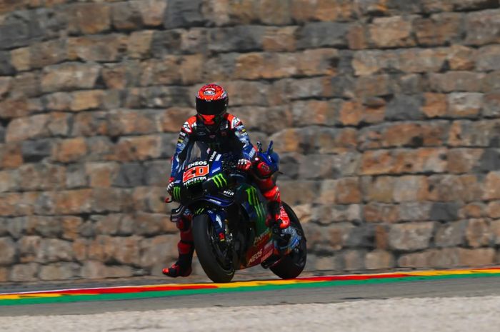 MotoGP, aragon, Fabio Quartararo, motogp aragon, yamaha motogp, Quartararo Melempem di MotoGP Aragon, Dua Hal Jadi Biang Kerok