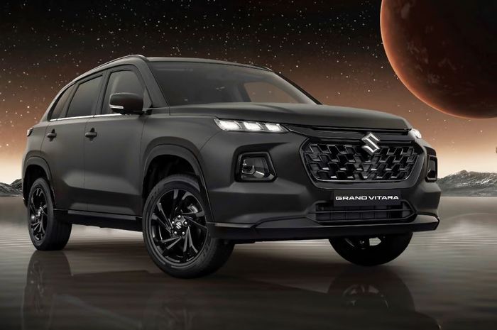 India, suzuki grand vitara, maruti suzuki, Suzuki Grand Vitara Phantom Blaq Edition, Punya Tampang Premium, Ini Penampakan Suzuki Grand Vitara Phantom Blaq Edition