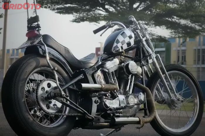 suzuki shogun, harley-davidson, harley-davidson sportster, Mesin Harley-Davidson, shogun kebo, CDI Shogun, Terkuak, CDI Suzuki Shogun Ternyata Bisa Hidupkan Mesin Harley-Davidson