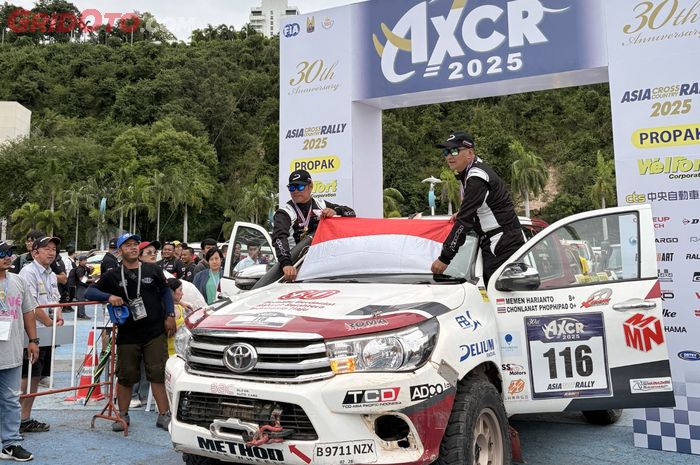 memen harianto, furukawa battery, pereli indonesia, Asia Cross Country Rally (AXCR), AXCR 2025, Furukawa Battery Konsisten Dukung Memen Harianto, Berbuah Juara AXCR 2025