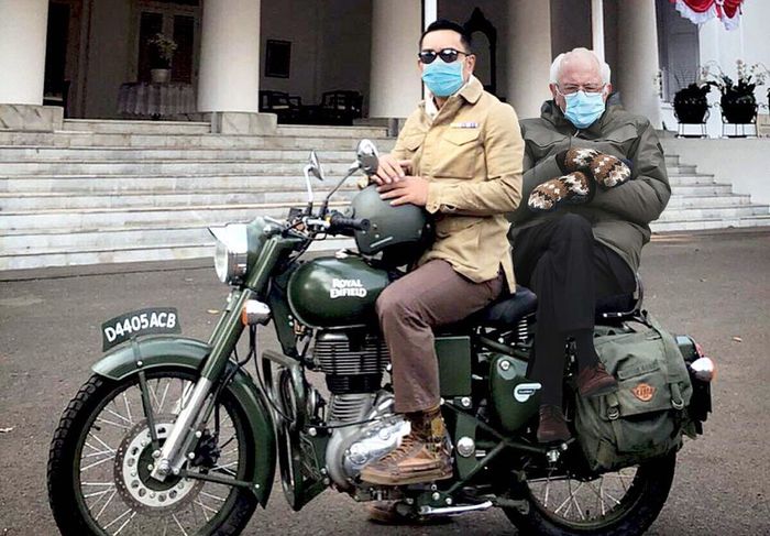 Ridwan Kamil, royal enfield, Royal Enfield Ridwan Kamil, eks gubernur jabar, Ini Royal Enfield Ridwan Kamil yang Disita KPK, Beda Dari yang Sering Dipamerin di Sosmed