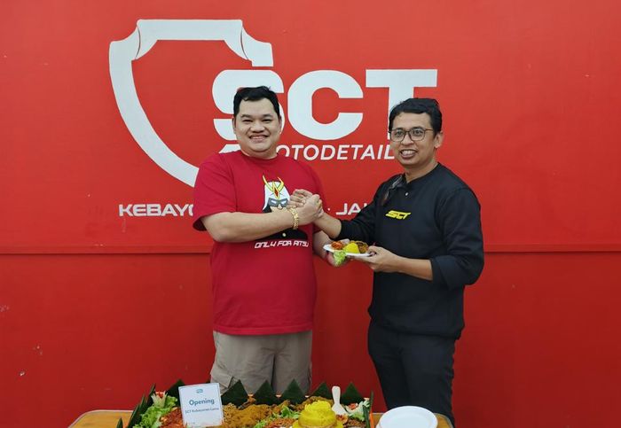 detailing motor, SCT Indonesia, Scuto Group, nano ceramic coating motor, SCT Kebayoran Lama, SCT Indonesia Resmikan Outlet SCT Kebayoran Lama, Berikan Layanan Detailing Motor Lengkap